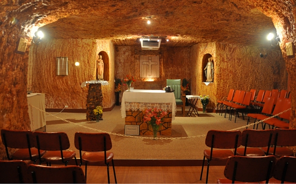 The underground church of Coober Pedy
